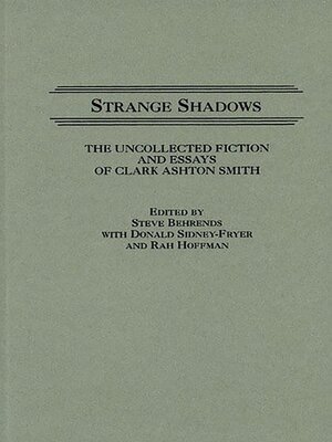 cover image of Strange Shadows